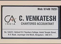 C Venkatesh